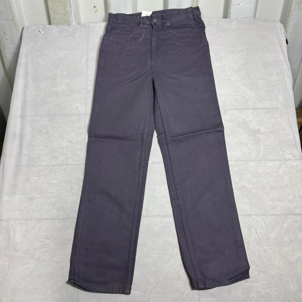 Lavana Straight Jeans Mens Dark Gray Denim Classic 5-Pocket Zip‎ Fly 30x30 NWT